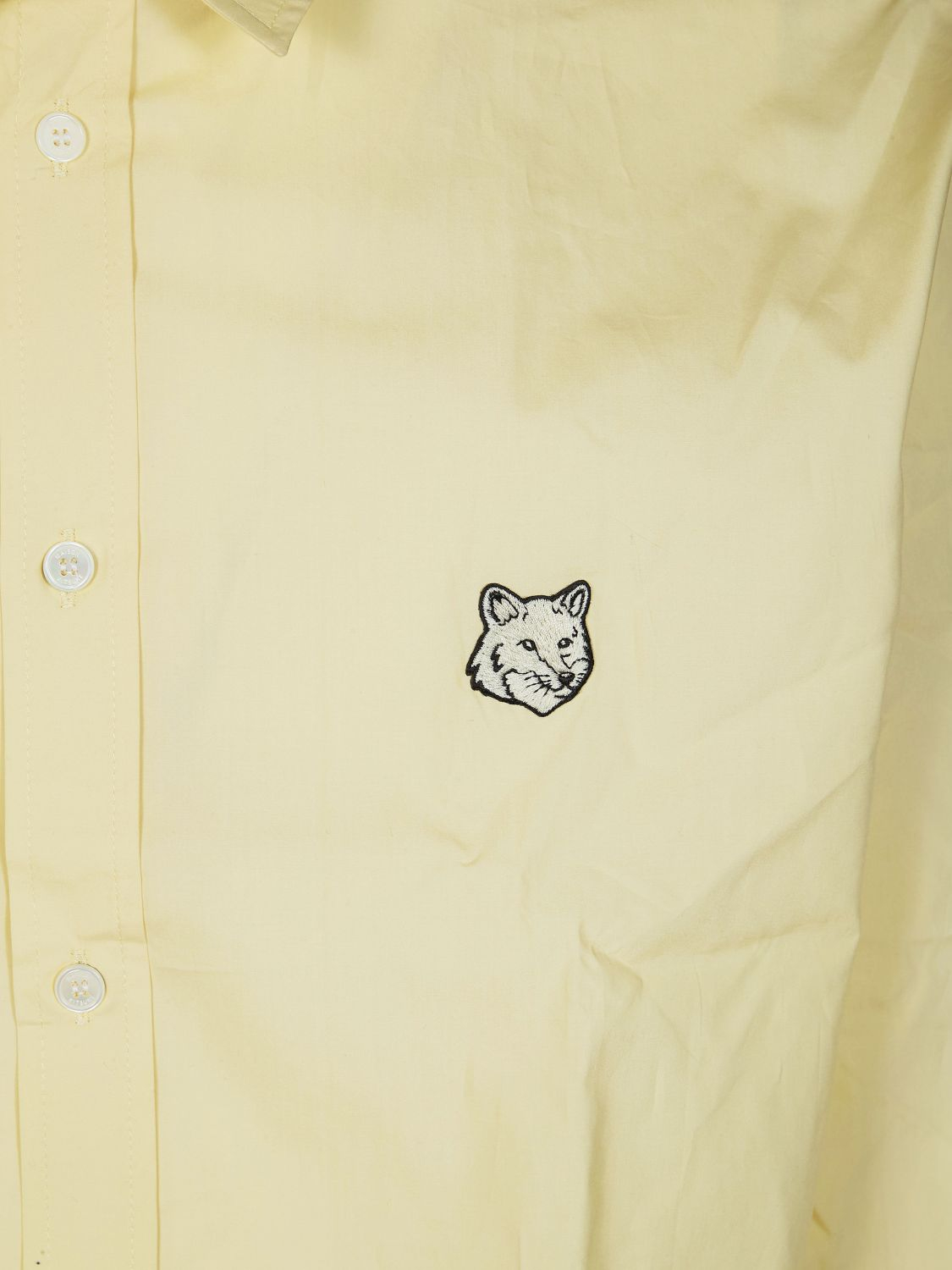 [MAISON KITSUNE] Shirts Long Sleeve SS26 QM00421WC5089 0425