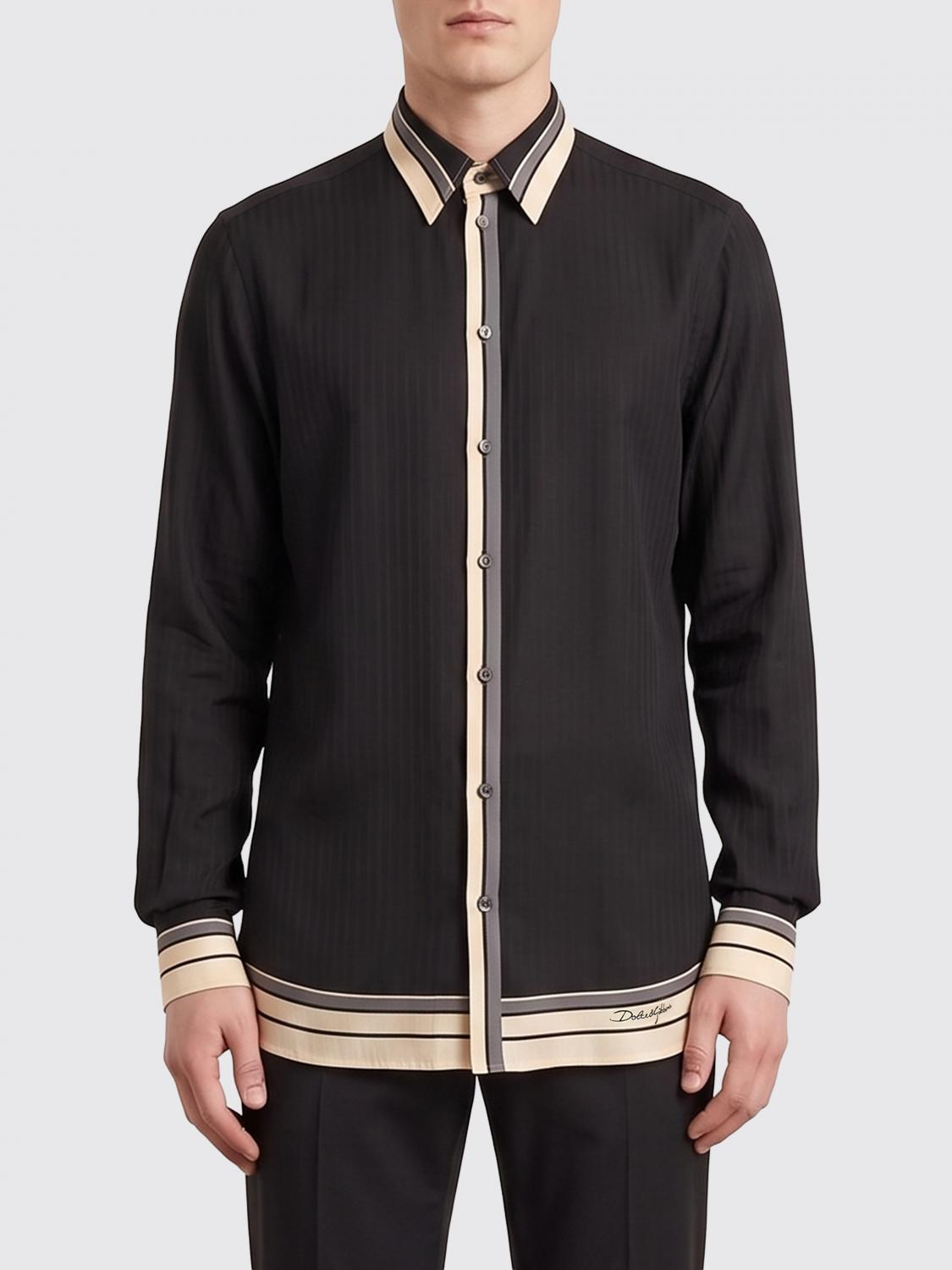 [Dolce & Gabbana] Shirts Long Sleeve SS26 G5ML1THI11T HN5WH