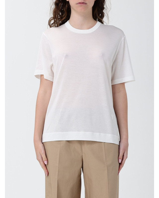 [Ami Paris] T-shirts Short Sleeve SS26 FTS373JE0211 136