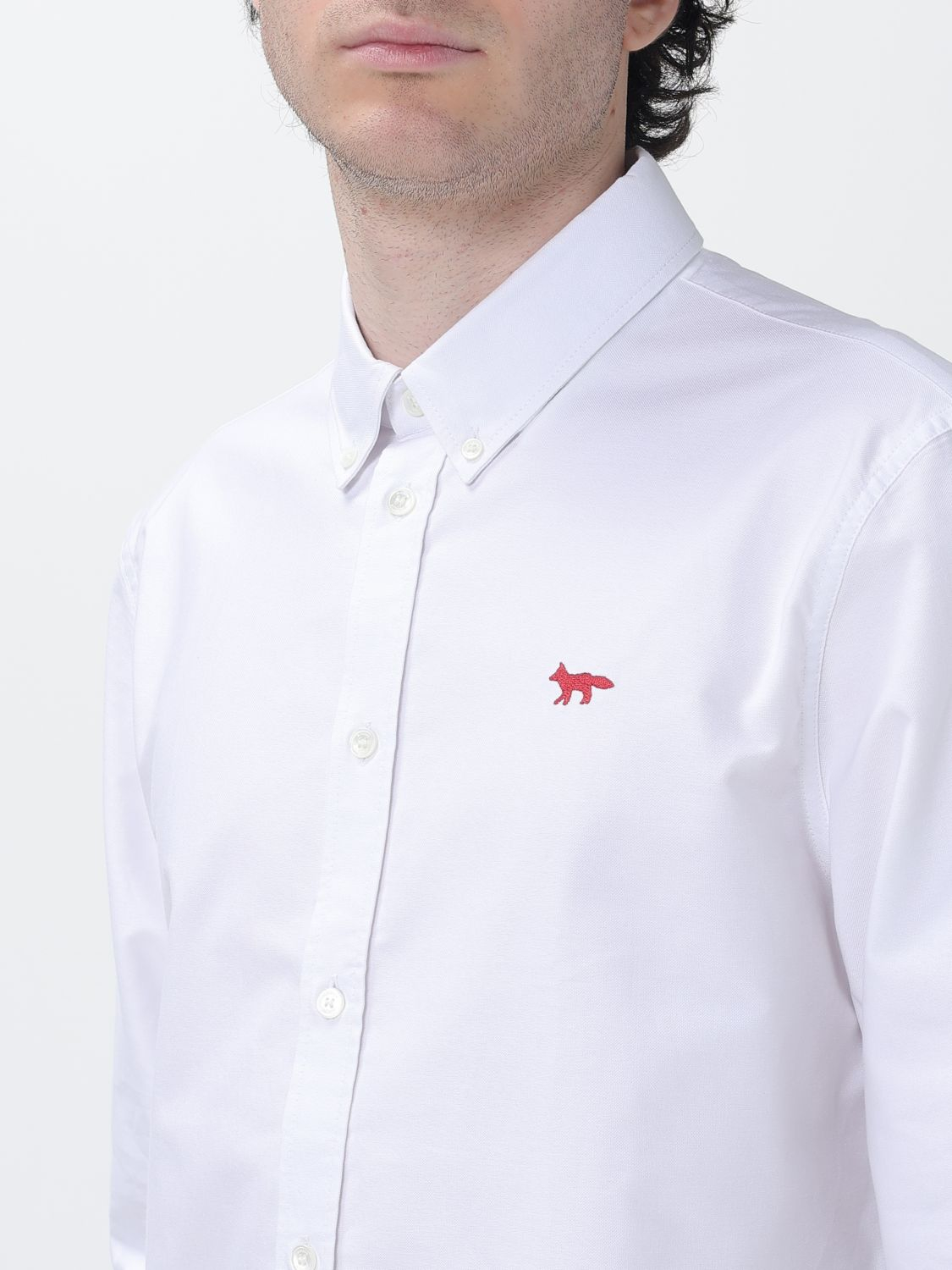 [MAISON KITSUNE] Shirts Long Sleeve SS26 QM00426WC5062 P100