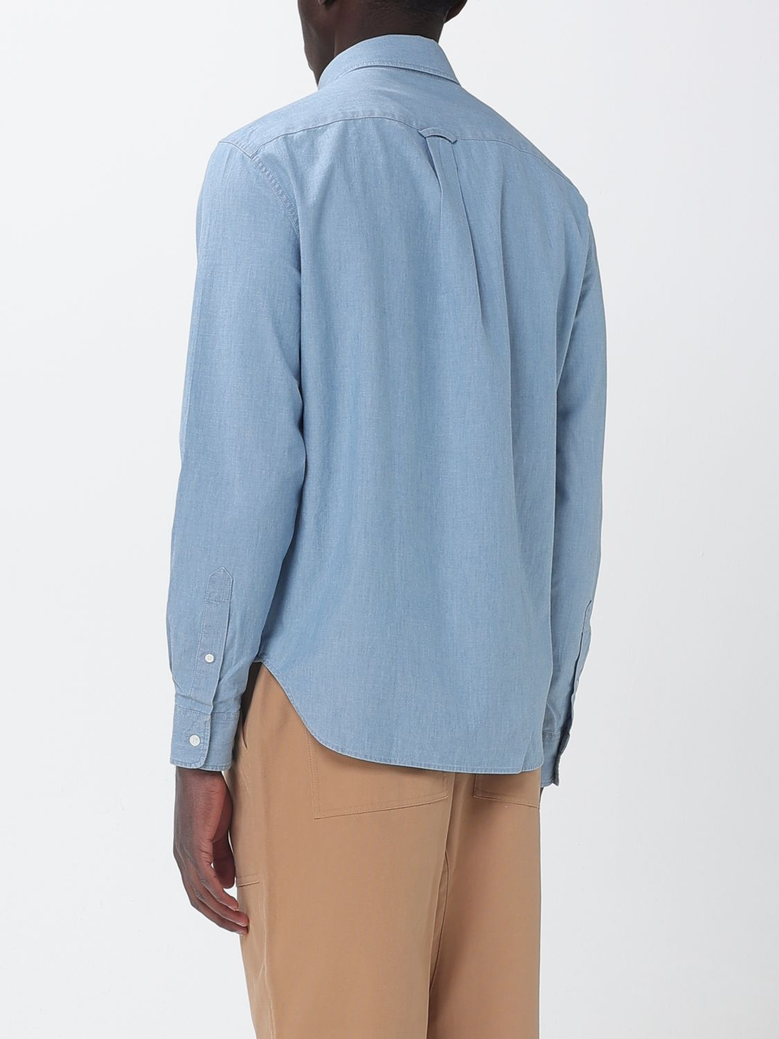 [MAISON KITSUNE] Shirts Long Sleeve SS26 QM00426WC5006 0434