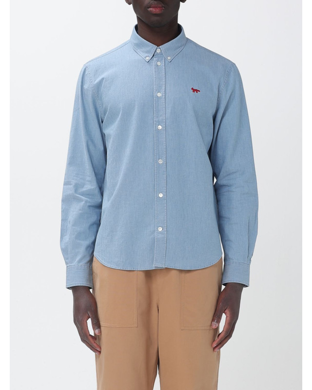 [MAISON KITSUNE] Shirts Long Sleeve SS26 QM00426WC5006 0434