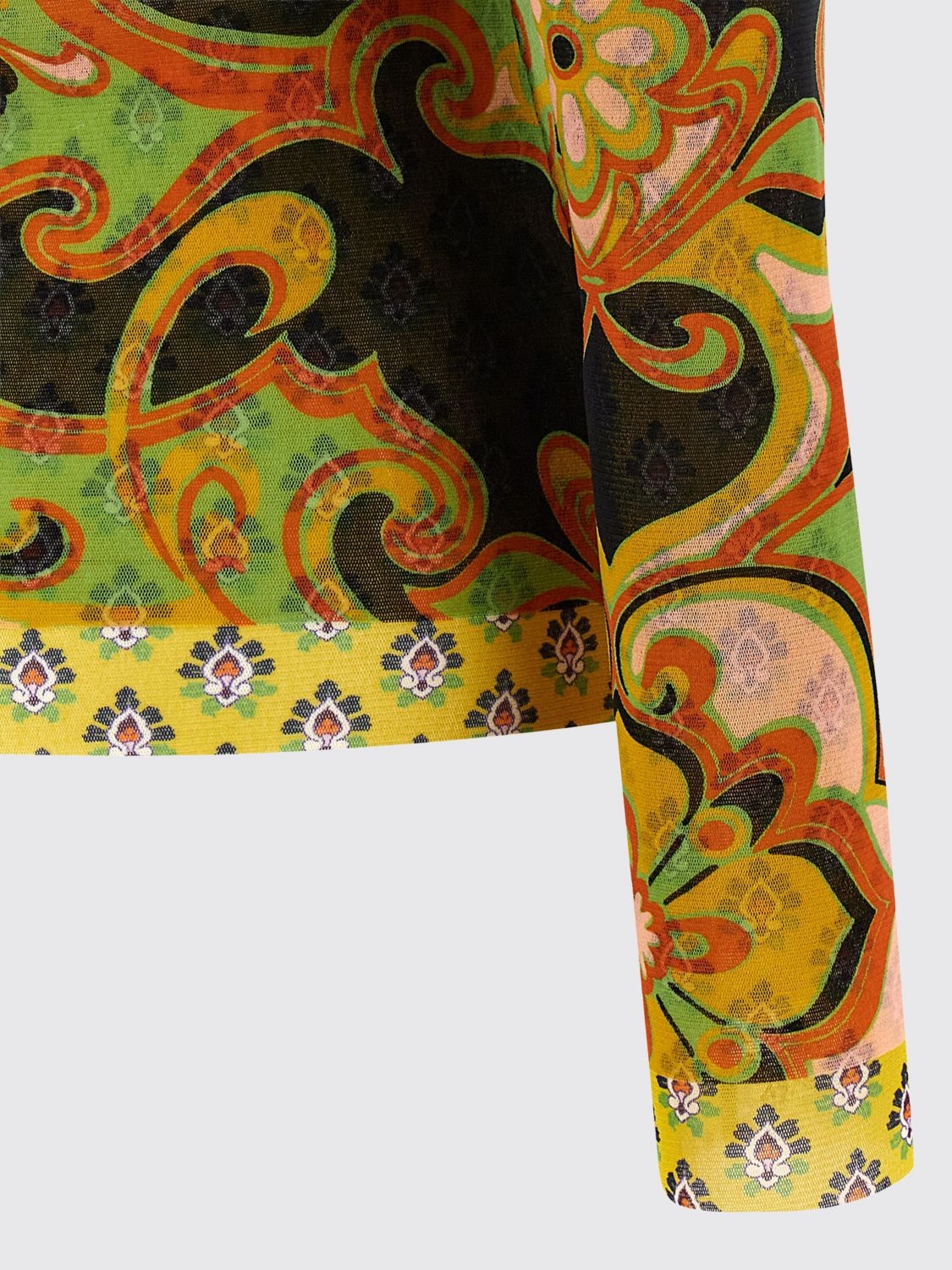 [Etro] T-shirts Long Sleeve SS26 WRJA003899IAS67 X0812
