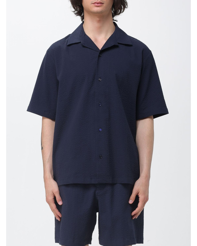 [MAISON KITSUNE] Shirts Short Sleeve SS26 QM00407WC5082 0413