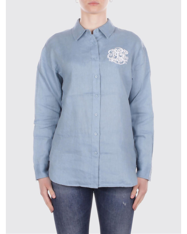 [LAUREN RALPH LAUREN] Shirts Long Sleeve SS26 200P08913 001