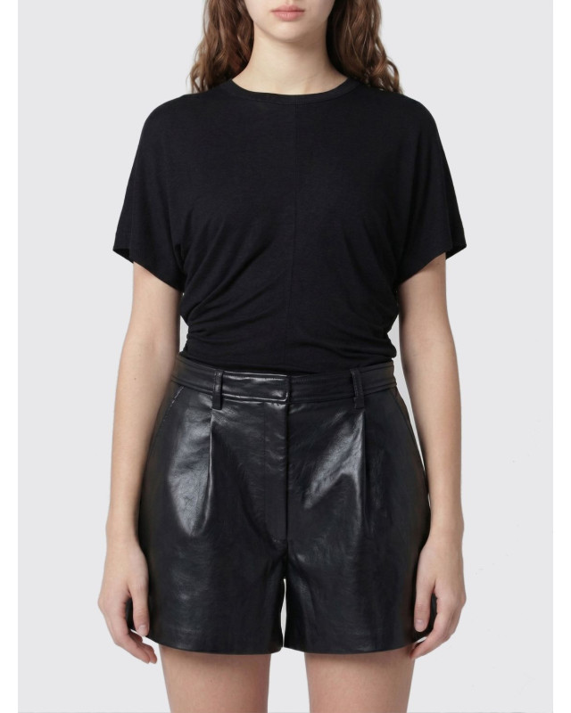 [Anine Bing] T-shirts Short Sleeve SS26 A0812002 BLK26