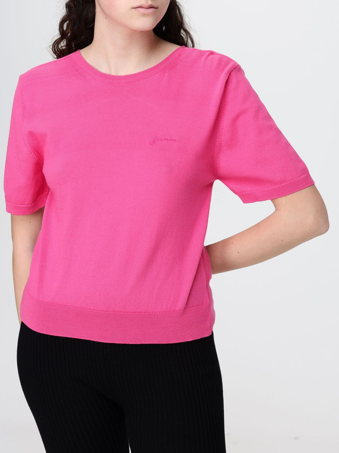 [GANNI] Knitwear SS26 A1070257 09Z