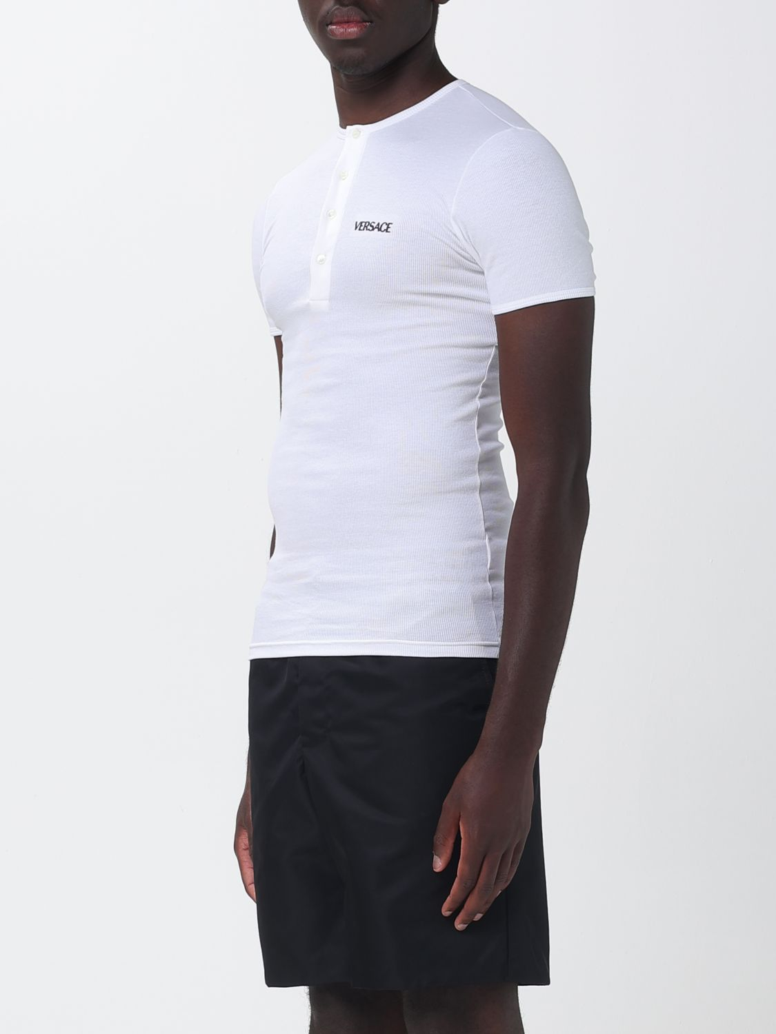 [Versace] T-shirts Short Sleeve SS26 10196781A09410 1W000