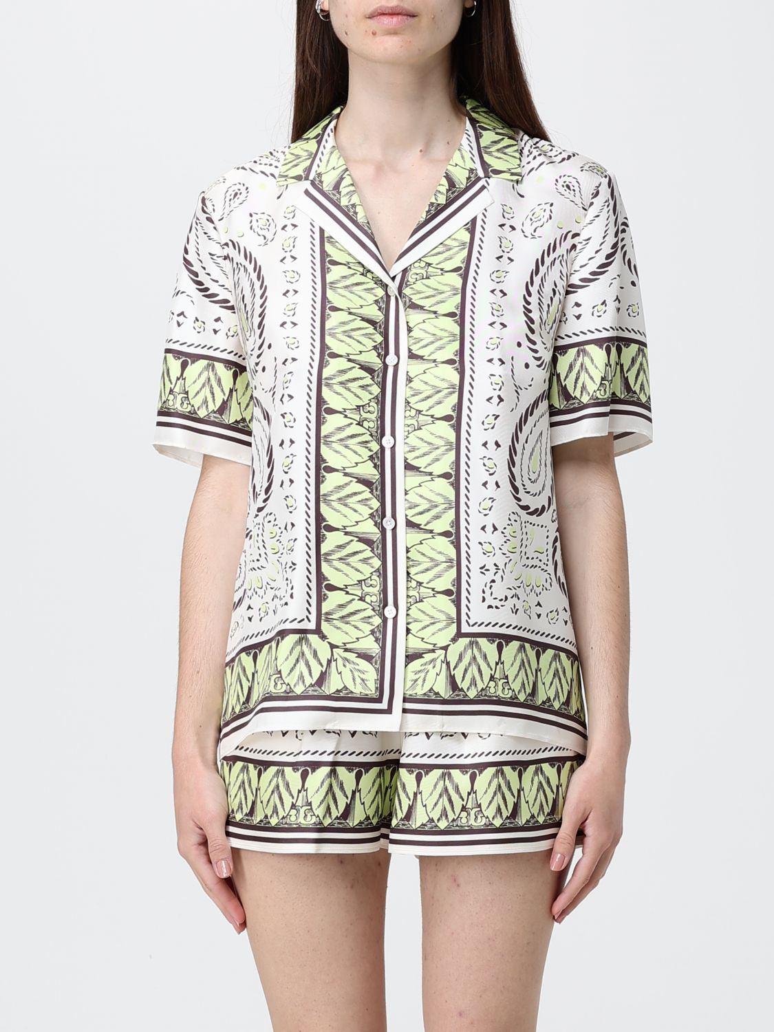[Tory Burch] Shirts Short Sleeve SS26 183143 301