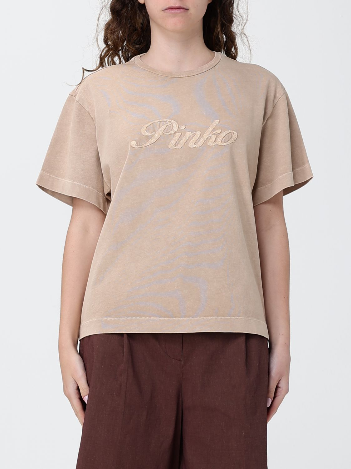 [PINKO] T-shirts Short Sleeve SS26 106575A36T C36