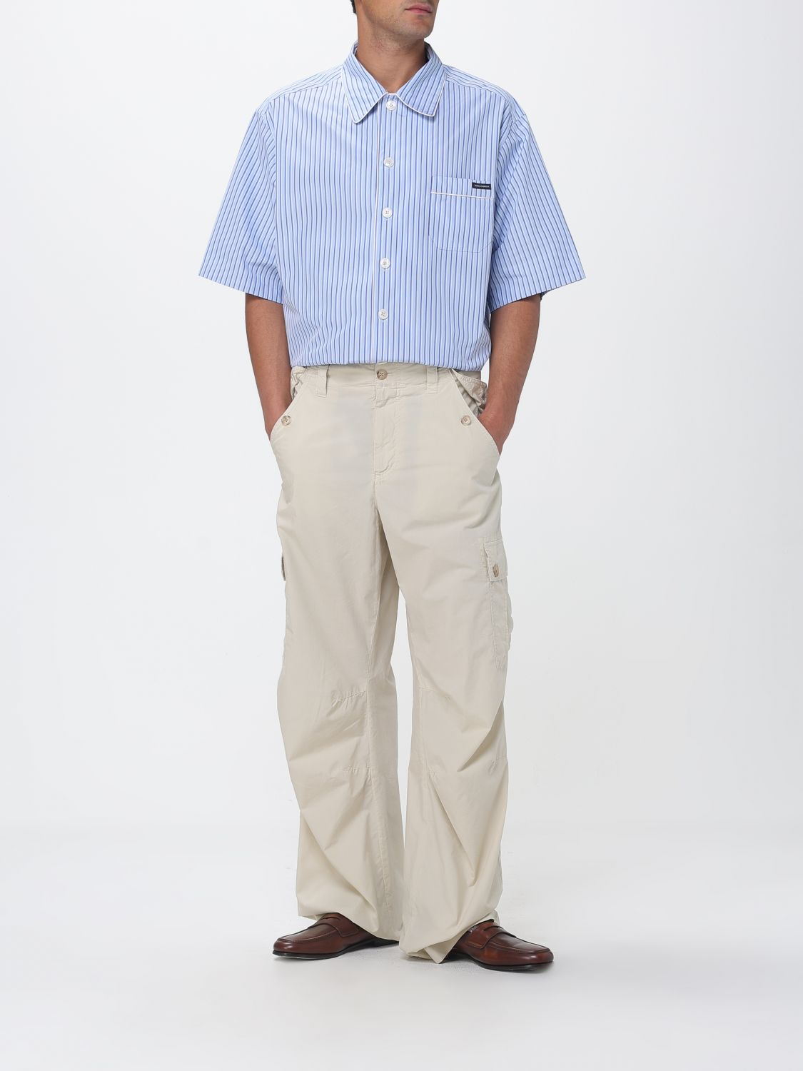 [Dolce & Gabbana] Shirts Short Sleeve SS26 G5OL6TFR513 S8052