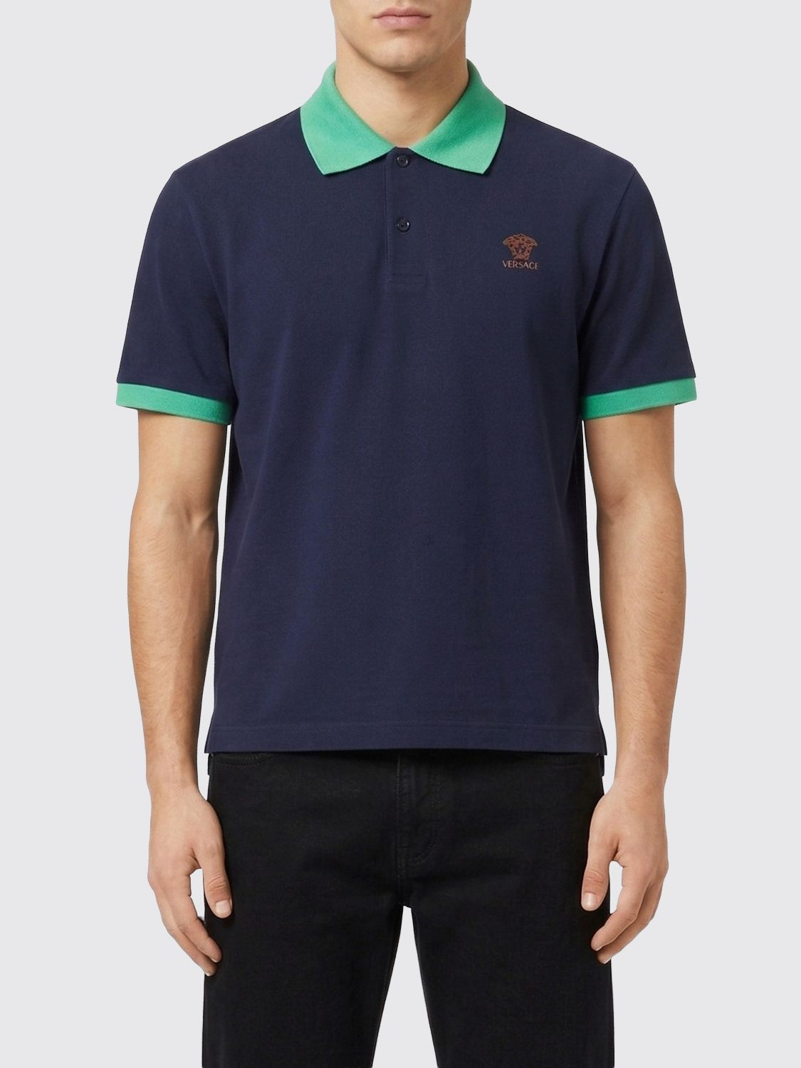 [Versace] T-shirts Short Sleeve SS26 10240311A17681 2U3I0