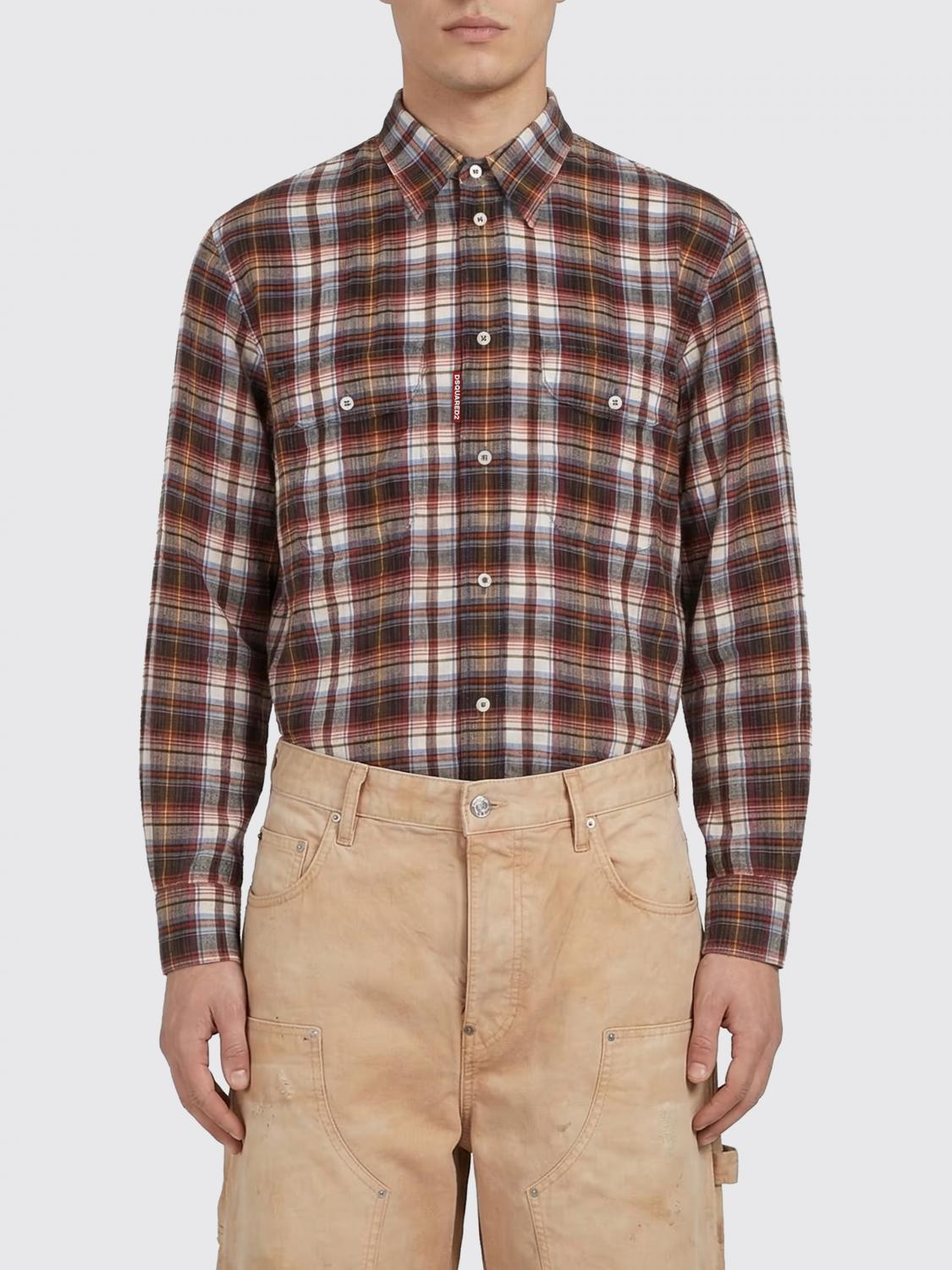 [Dsquared2] Shirts Long Sleeve SS26 S74DM1006D35423 002F