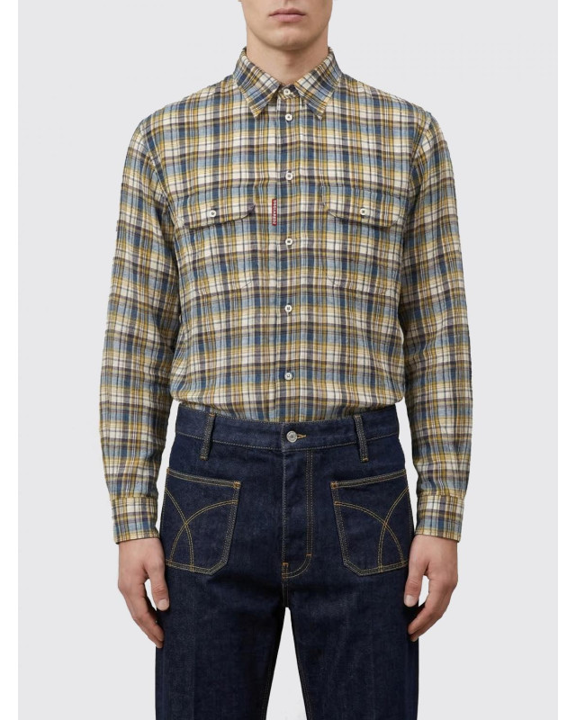 [Dsquared2] Shirts Long Sleeve SS26 S74DM1006D35423 001F