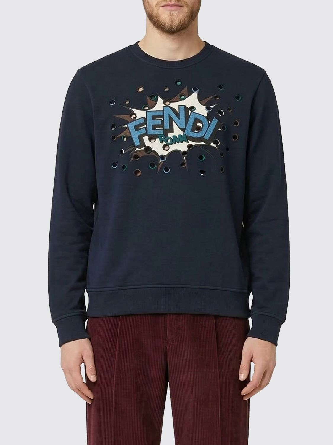 [Fendi] Sweatshirt SS26 FY0178AW0Y F0QG0