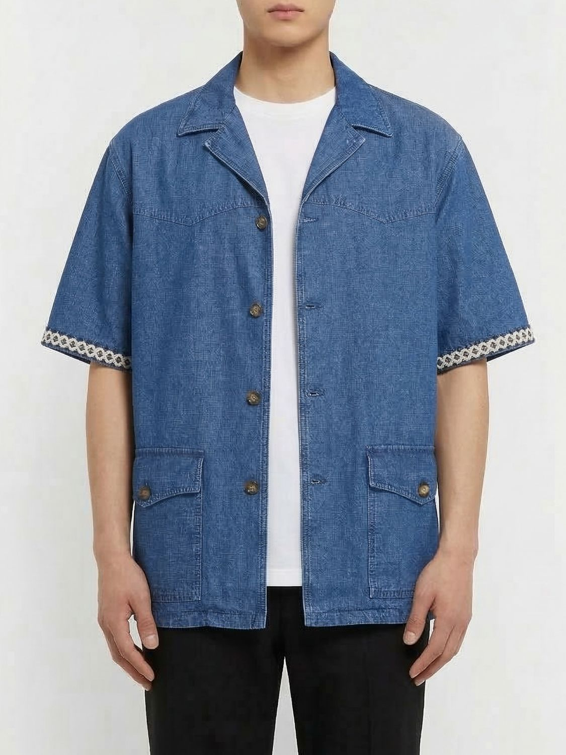[Valentino] Shirts Short Sleeve SS26 DBF20AL4 558