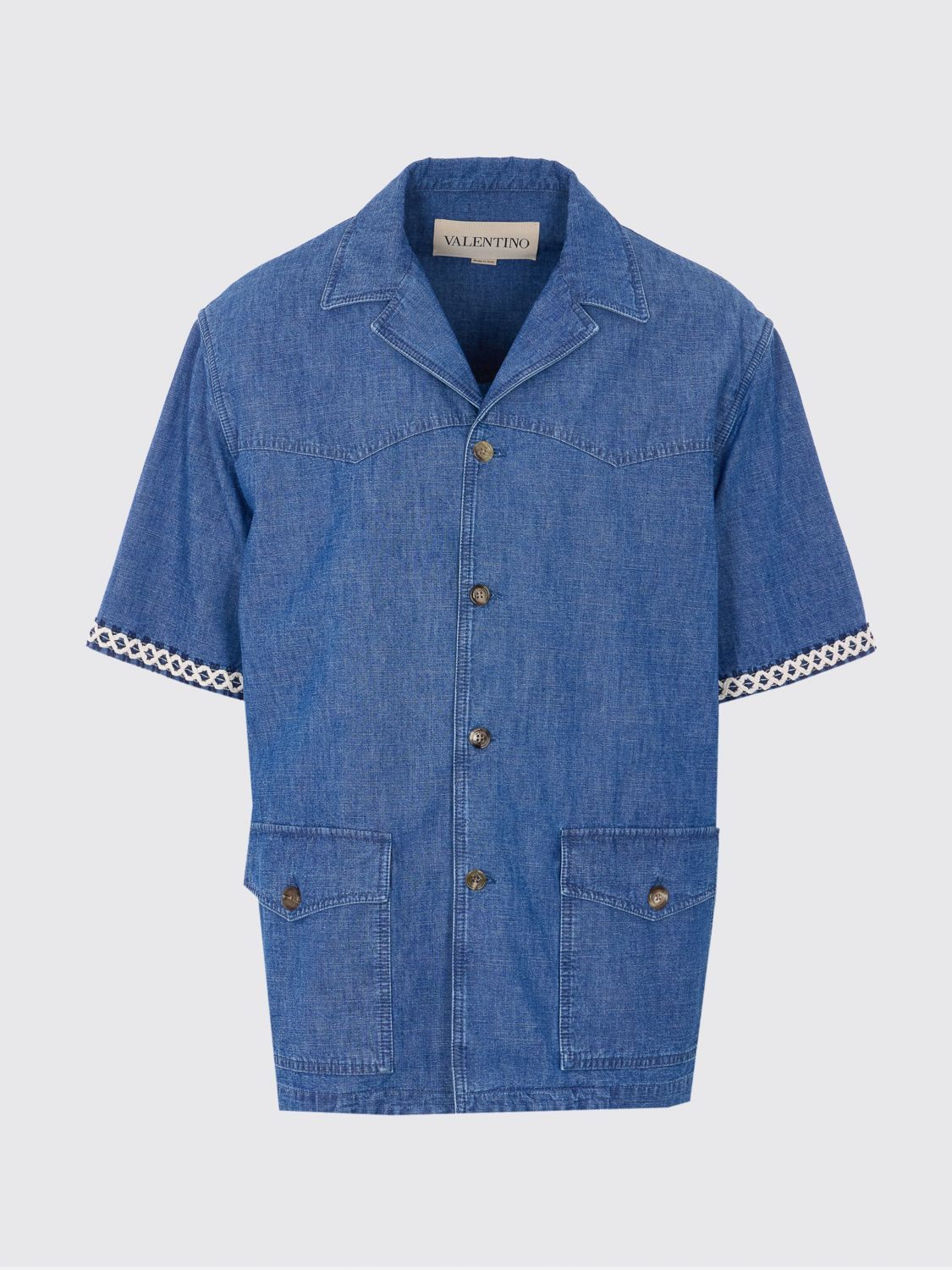 [Valentino] Shirts Short Sleeve SS26 DBF20AL4 558