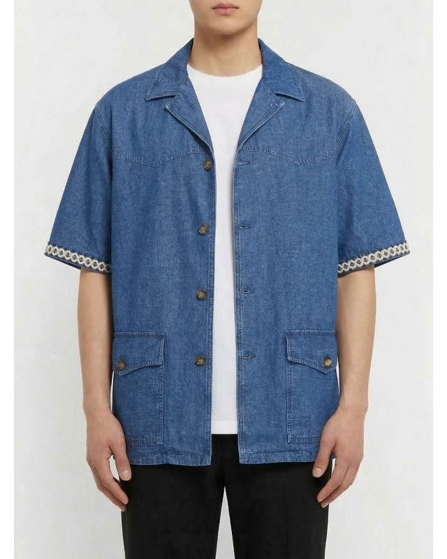 [Valentino] Shirts Short Sleeve SS26 DBF20AL4 558