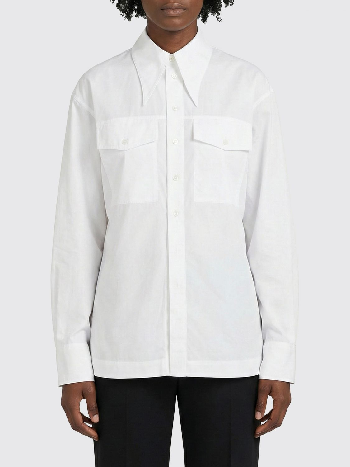 [Ami Paris] Shirts Long Sleeve SS26 FSH807CO0063 100