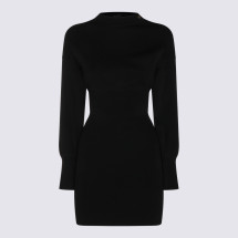 [Anine Bing] Long sleeve dress FW26 A0212718BLK26