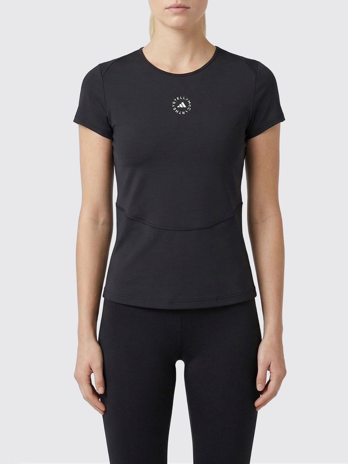 [Adidas By Stella McCartney] T-shirts Short Sleeve SS26 JW4563 BLACK