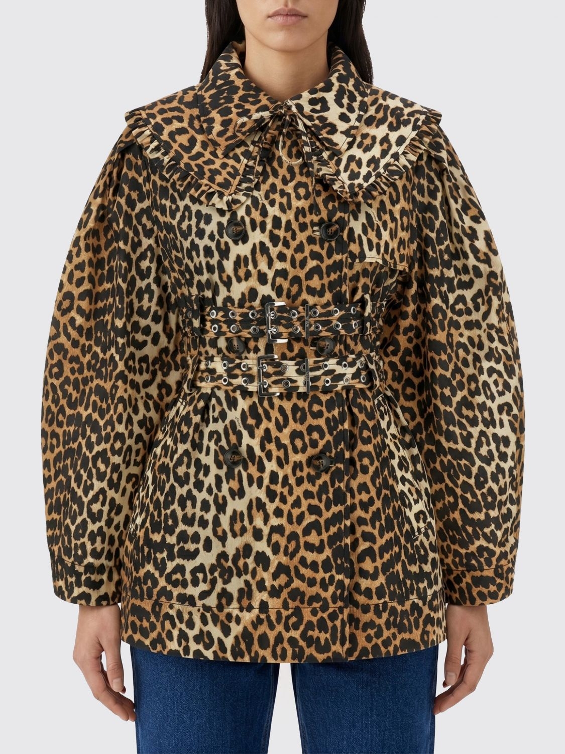 [GANNI] Trench Coat SS26 A1010074 859