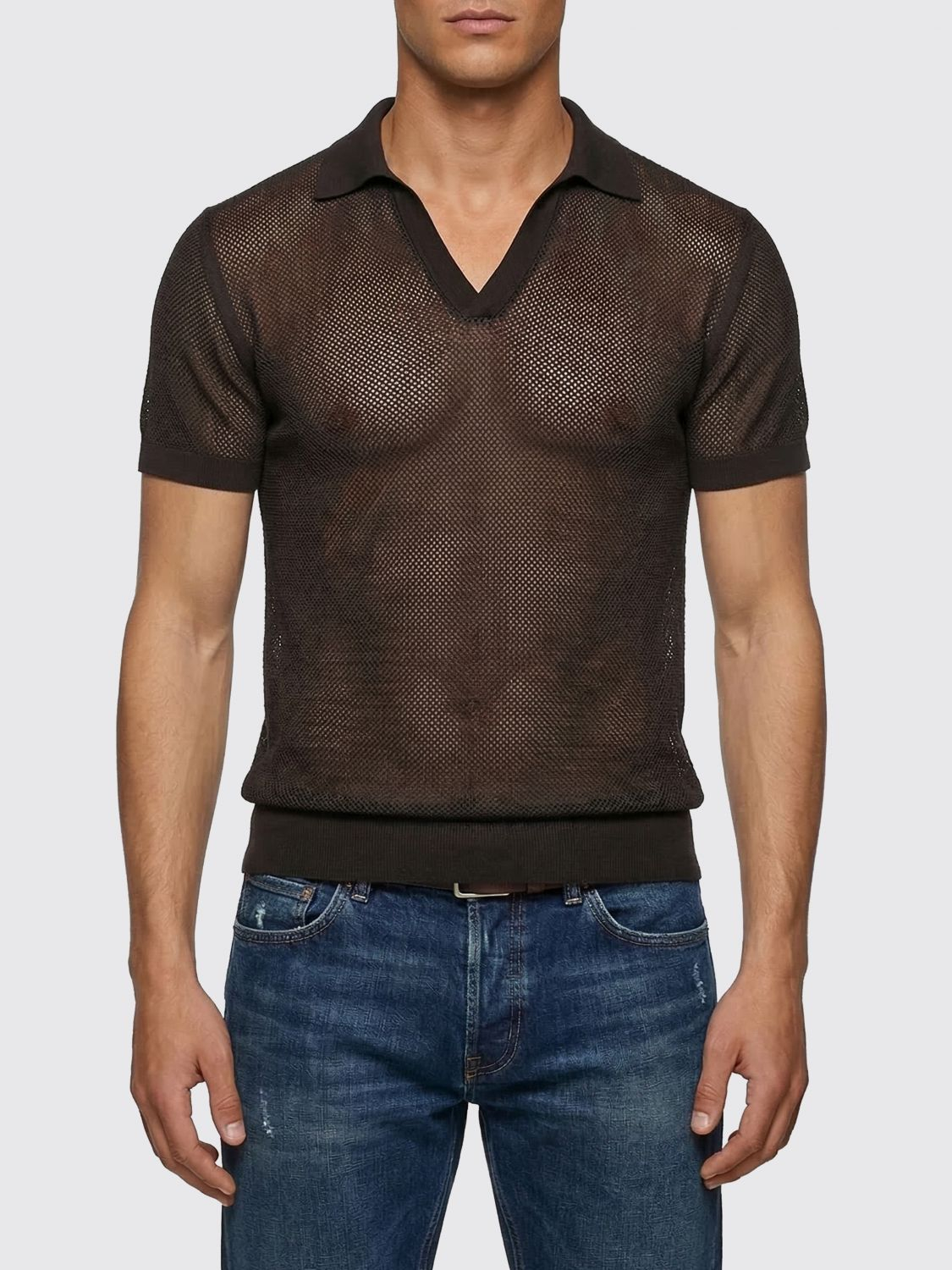 [Tom Ford] T-shirts Short Sleeve SS26 KPS040YMC046 ECC
