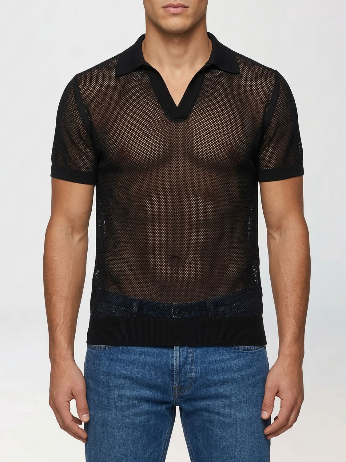 [Tom Ford] T-shirts Short Sleeve SS26 KPS040YMC046 NAA