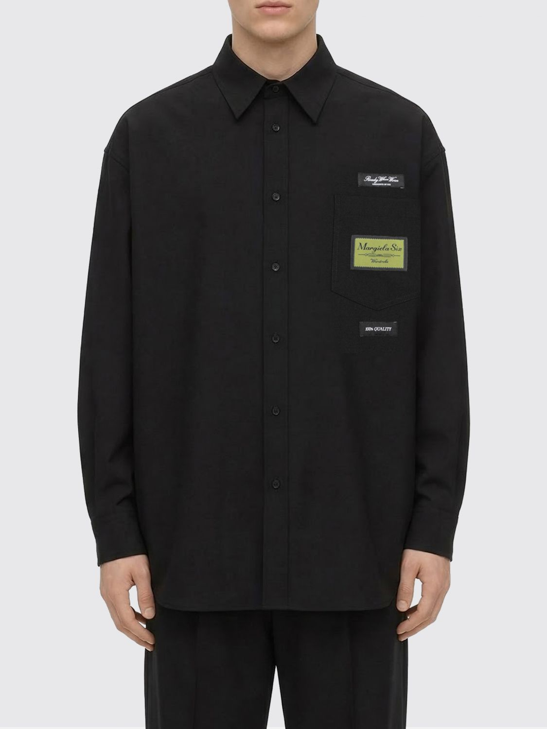 [MM6 Maison Margiela] Shirts Long Sleeve SS26 SH0DT0040M35733 900