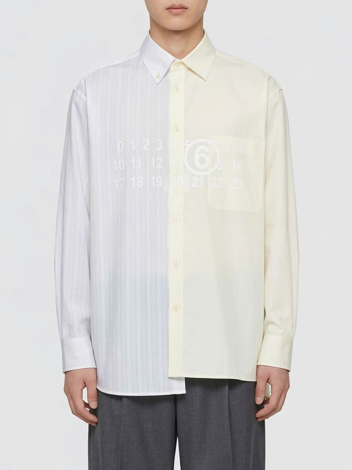 [MM6 Maison Margiela] Shirts Long Sleeve SS26 SH0DT0025MTN135 961