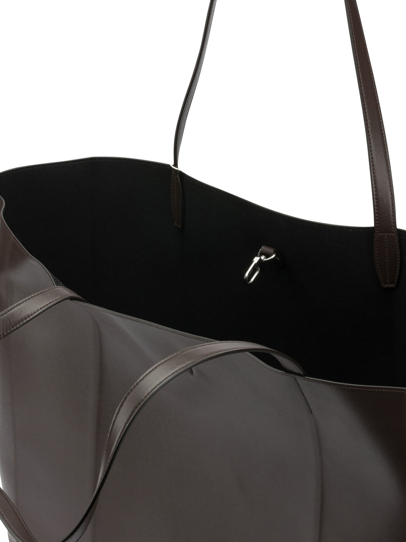 [TOTEME] Shoulder bag FW26 262-WAL0107-LE206-102BROWN