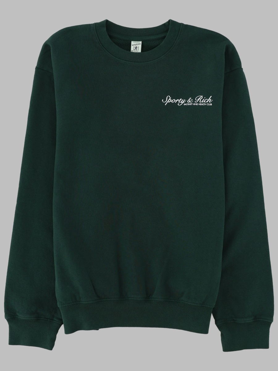 [SPORTY&RICH] Sweatshirt FW25 ST07161325GR10_FOREST