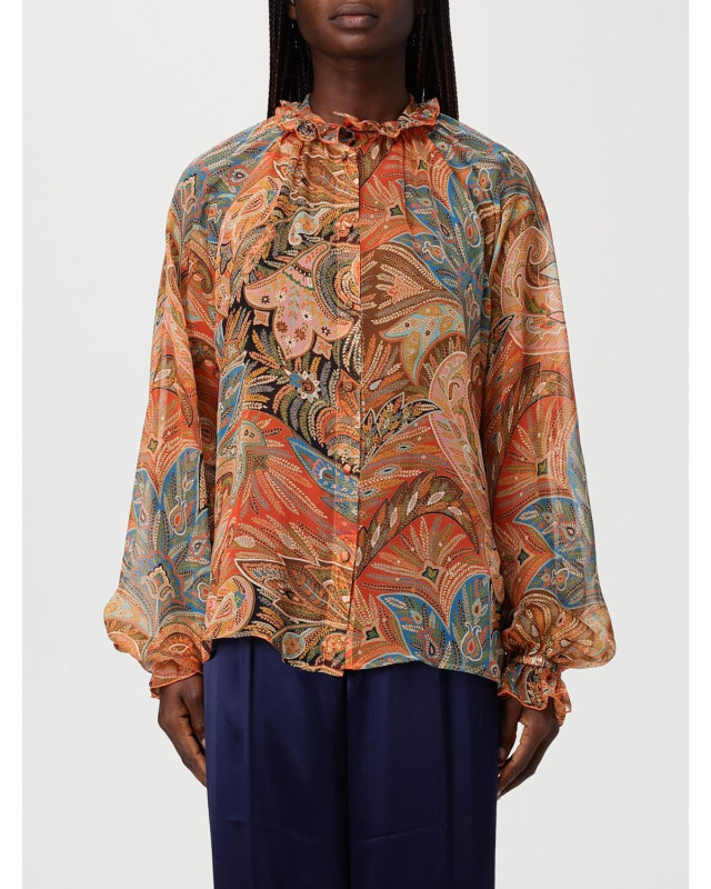 [Etro] Shirts Long Sleeve SS26 WRIA0109AKI48 X0863