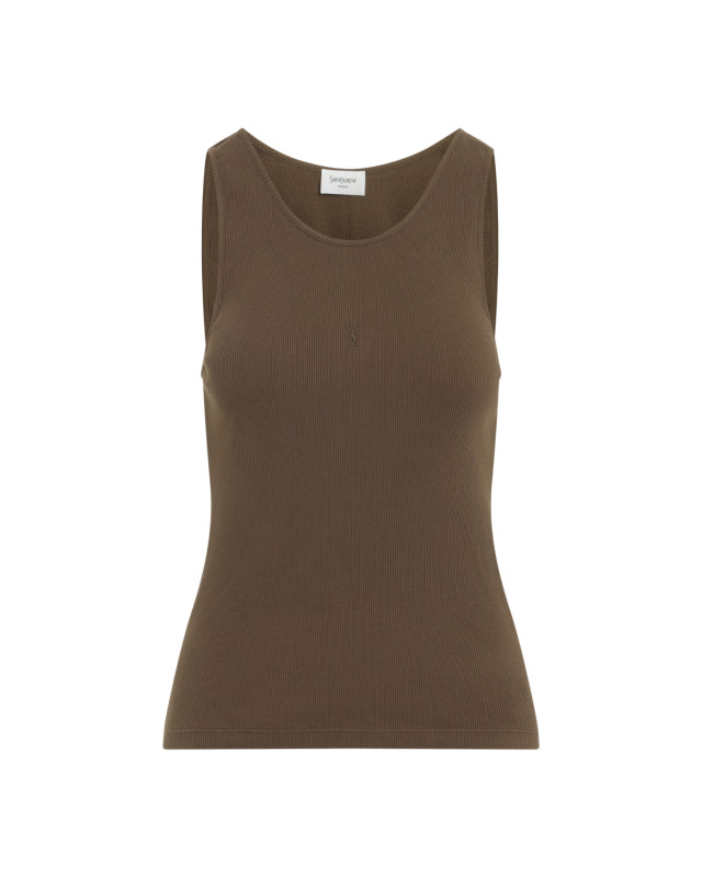 [Saint Laurent] Tank top FW26 842992.Y37EC