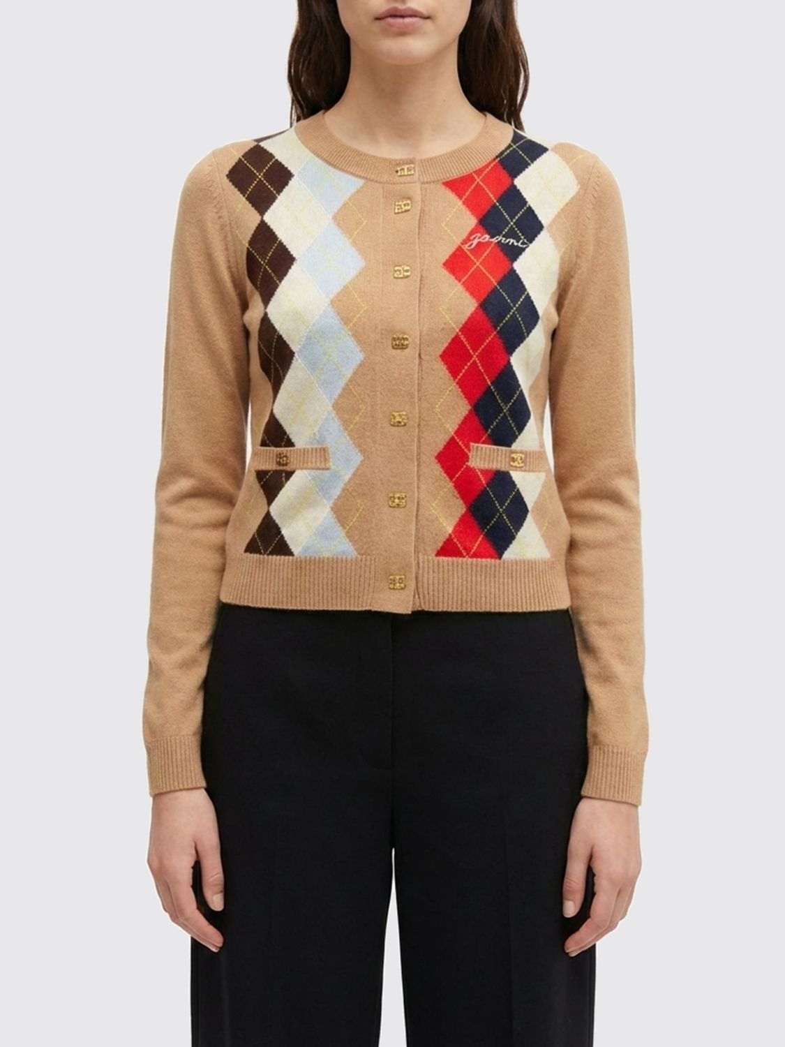 [GANNI] Knitwear SS26 A1070055 02Q