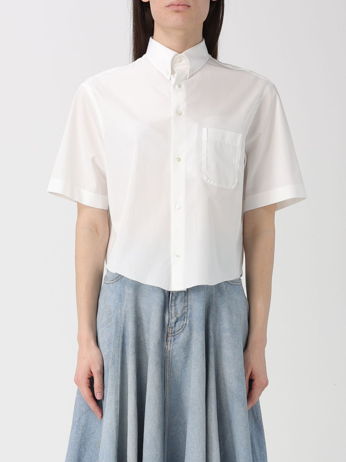 [Maison Margiela] Shirts Short Sleeve SS26 S51DR0004S43001 102