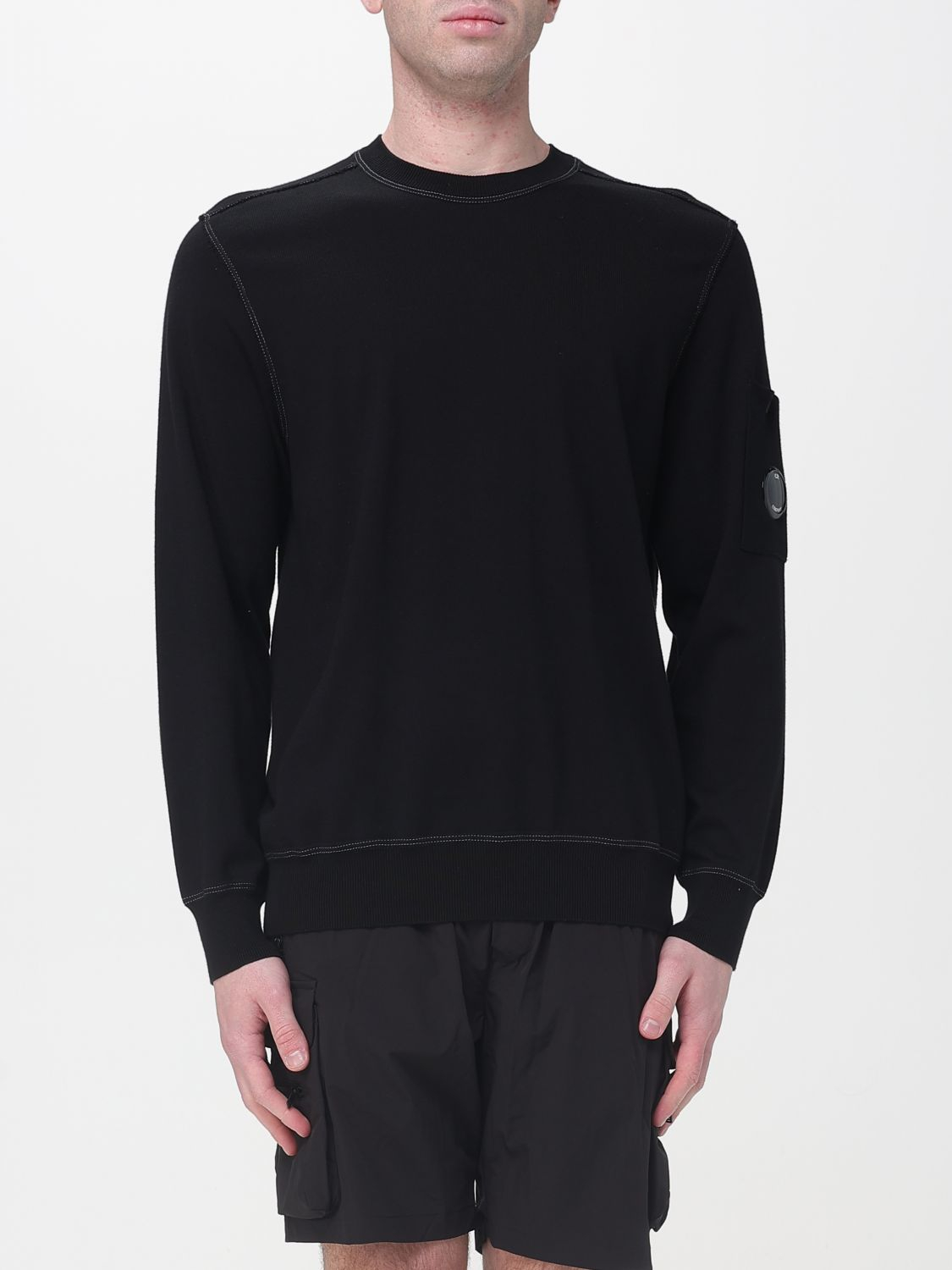 [C.P. Company] Sweatshirt SS26 20CMKN102A110560A 999