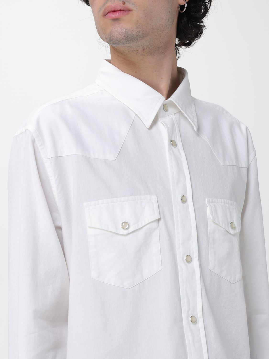 [Tom Ford] Shirts Long Sleeve SS26 HDS001FMC296 WAB