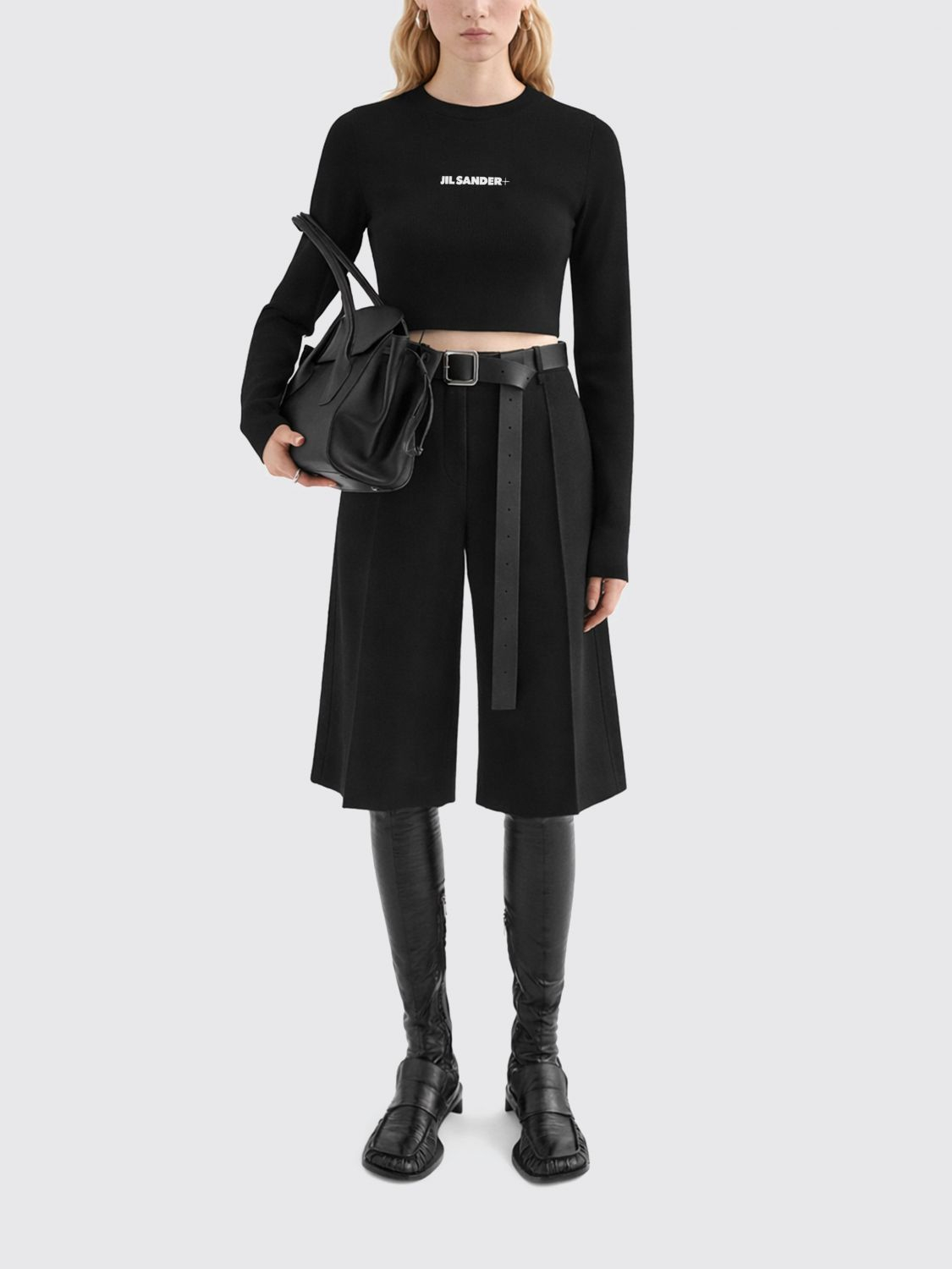 [Jil Sander] T-shirts Long Sleeve SS26 J40SD0115J20011 001