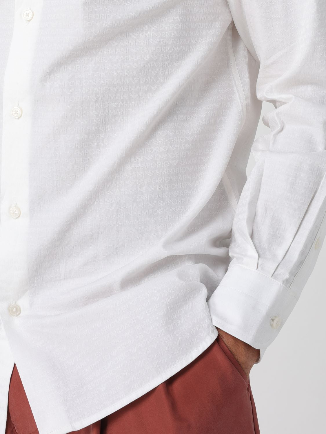 [Emporio Armani] Shirts Long Sleeve SS26 EM001537AF18123 F0136