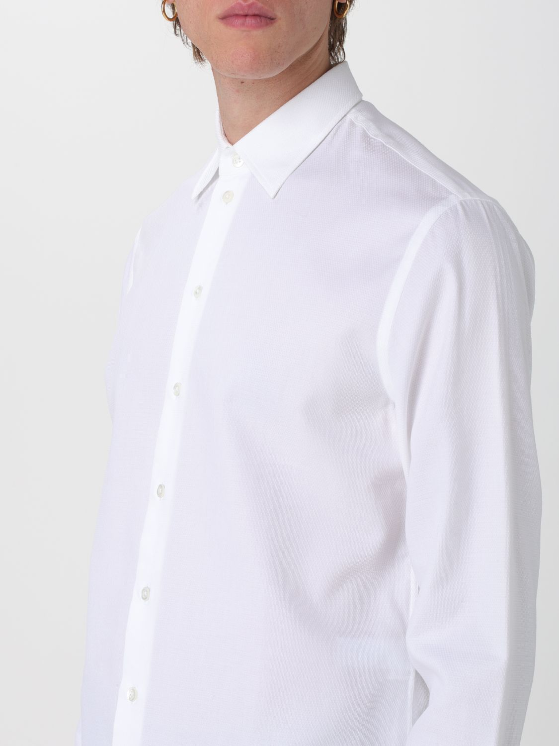 [Emporio Armani] Shirts Long Sleeve SS26 EM000099TE19225 F0004