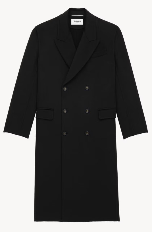 [Saint Laurent] Coat FW25 842171Y3J461000