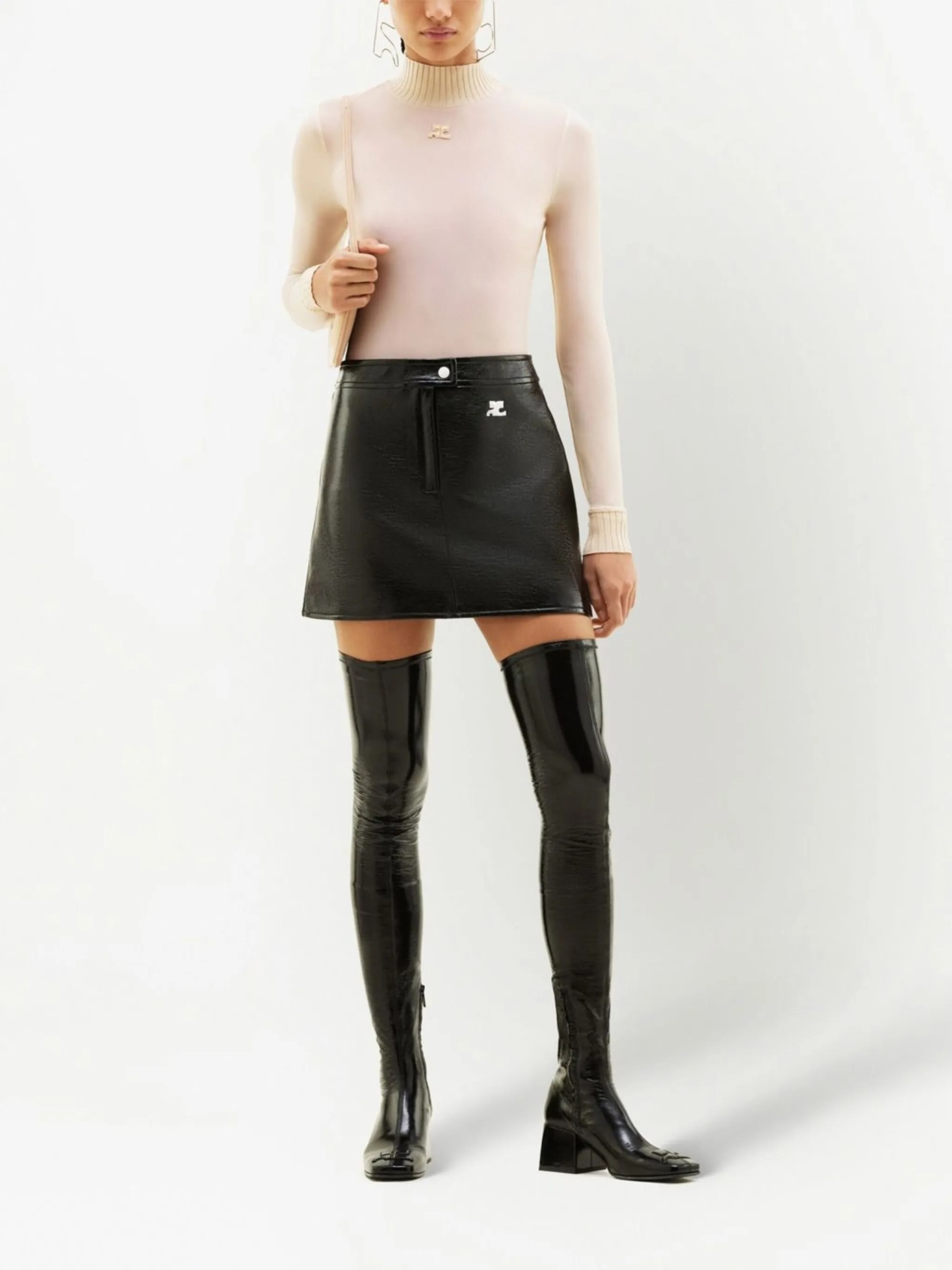 [Courreges] Mini skirt SS26 PERCJU001VY0014