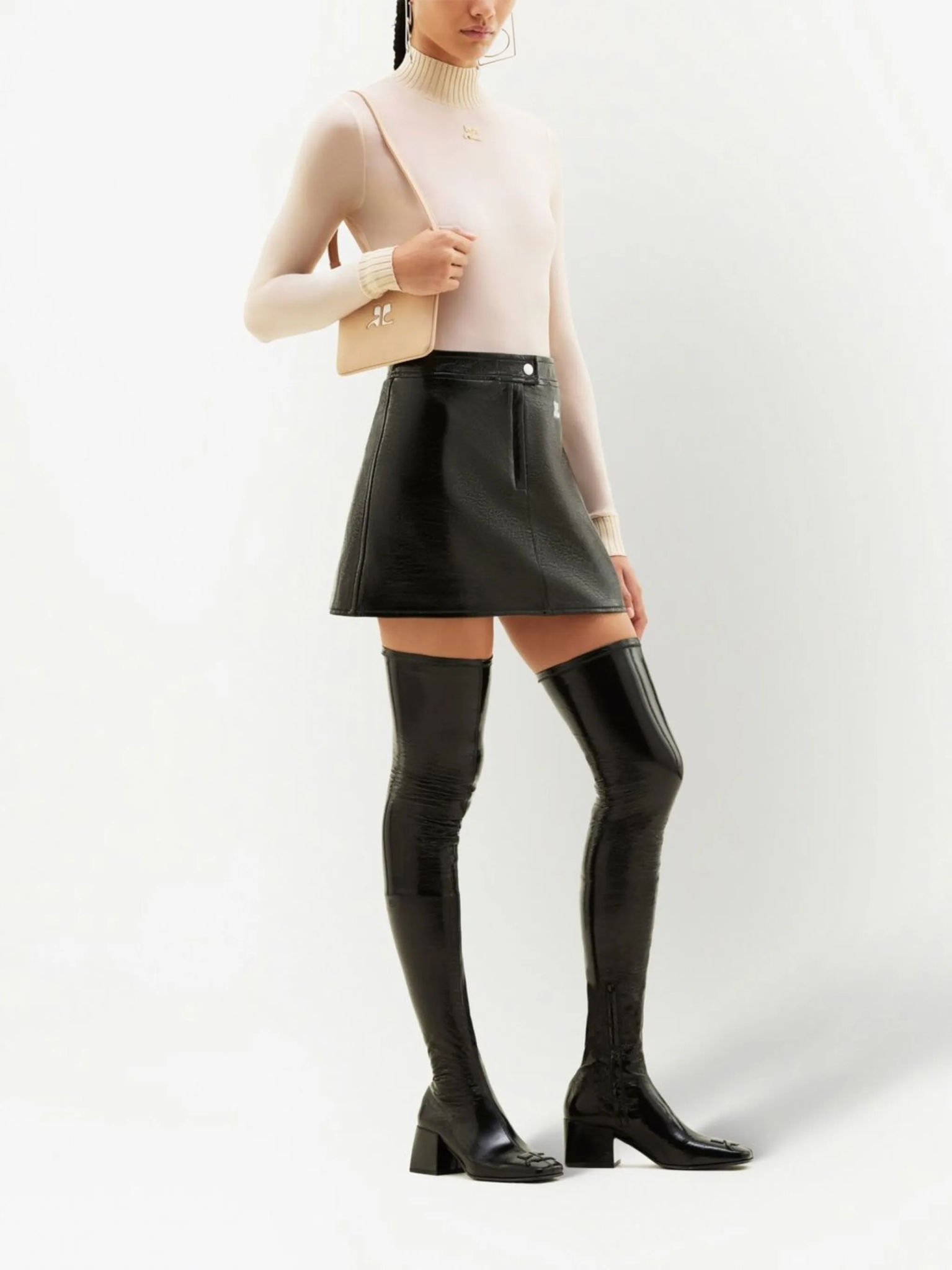 [Courreges] Mini skirt SS26 PERCJU001VY0014