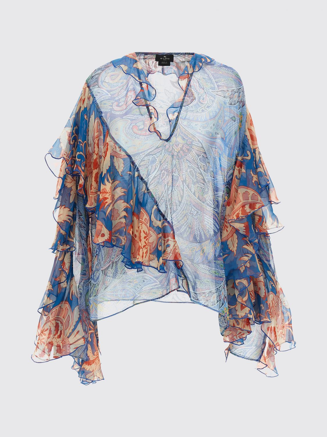 [Etro] Blouse SS26 WRJA017799SA1Q7 X0887
