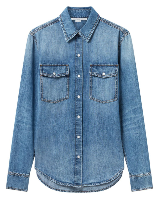 [Stella McCartney] Shirts Long Sleeve SS25 6D03623SQH094590
