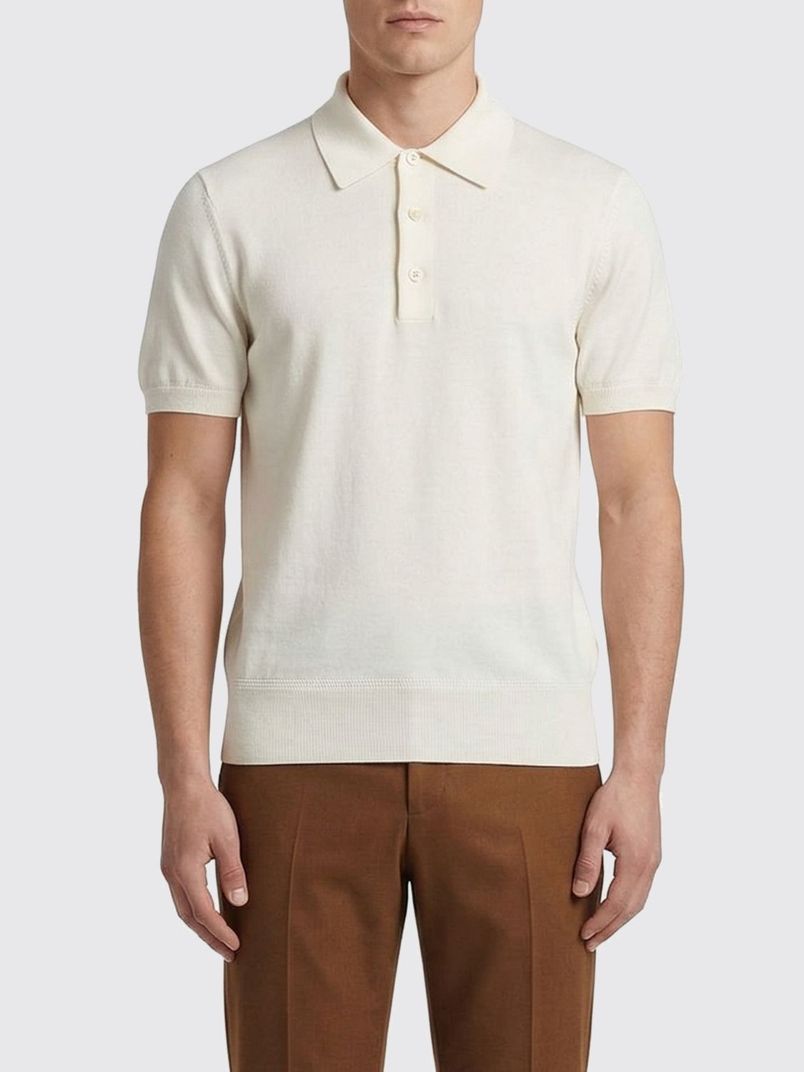 [Tom Ford] T-shirts Short Sleeve SS26 KPS035YMC040 WAB
