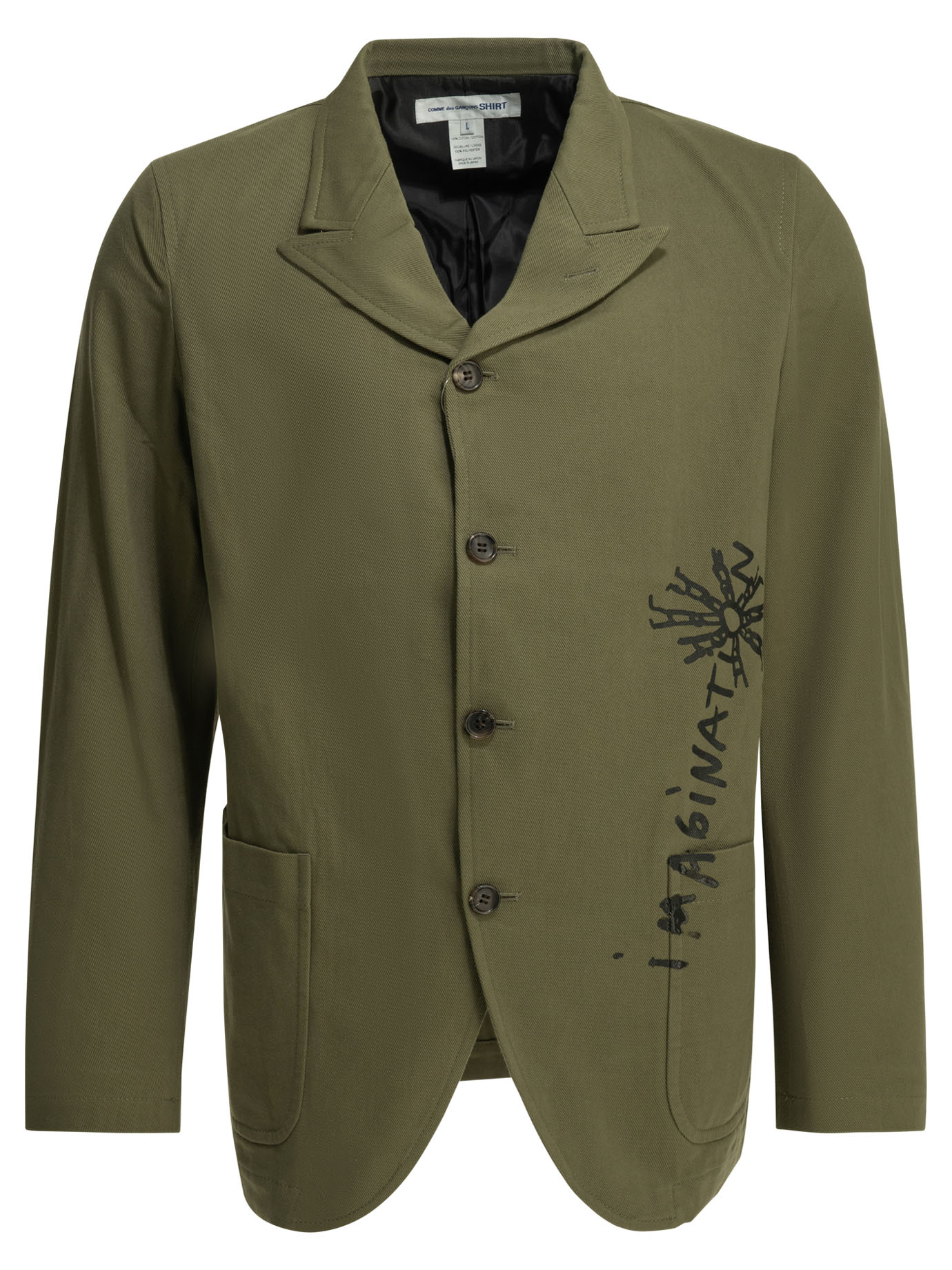[COMME DES GARCONS SHIRT] Blazer SS26 FQ-J506-S262 KHAKI