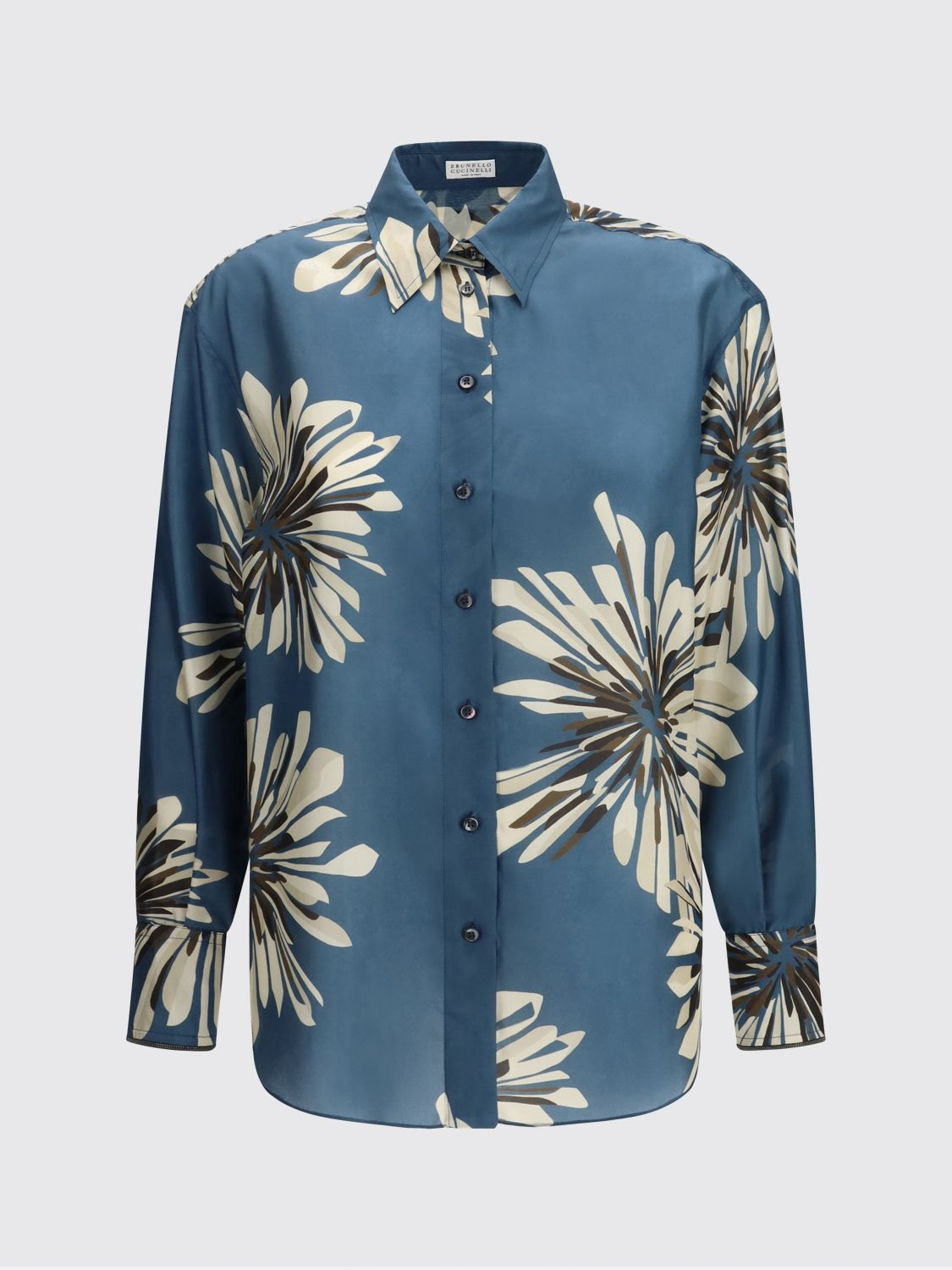 [Brunello Cucinelli] Shirts Long Sleeve SS26 MQ967RH206 C011
