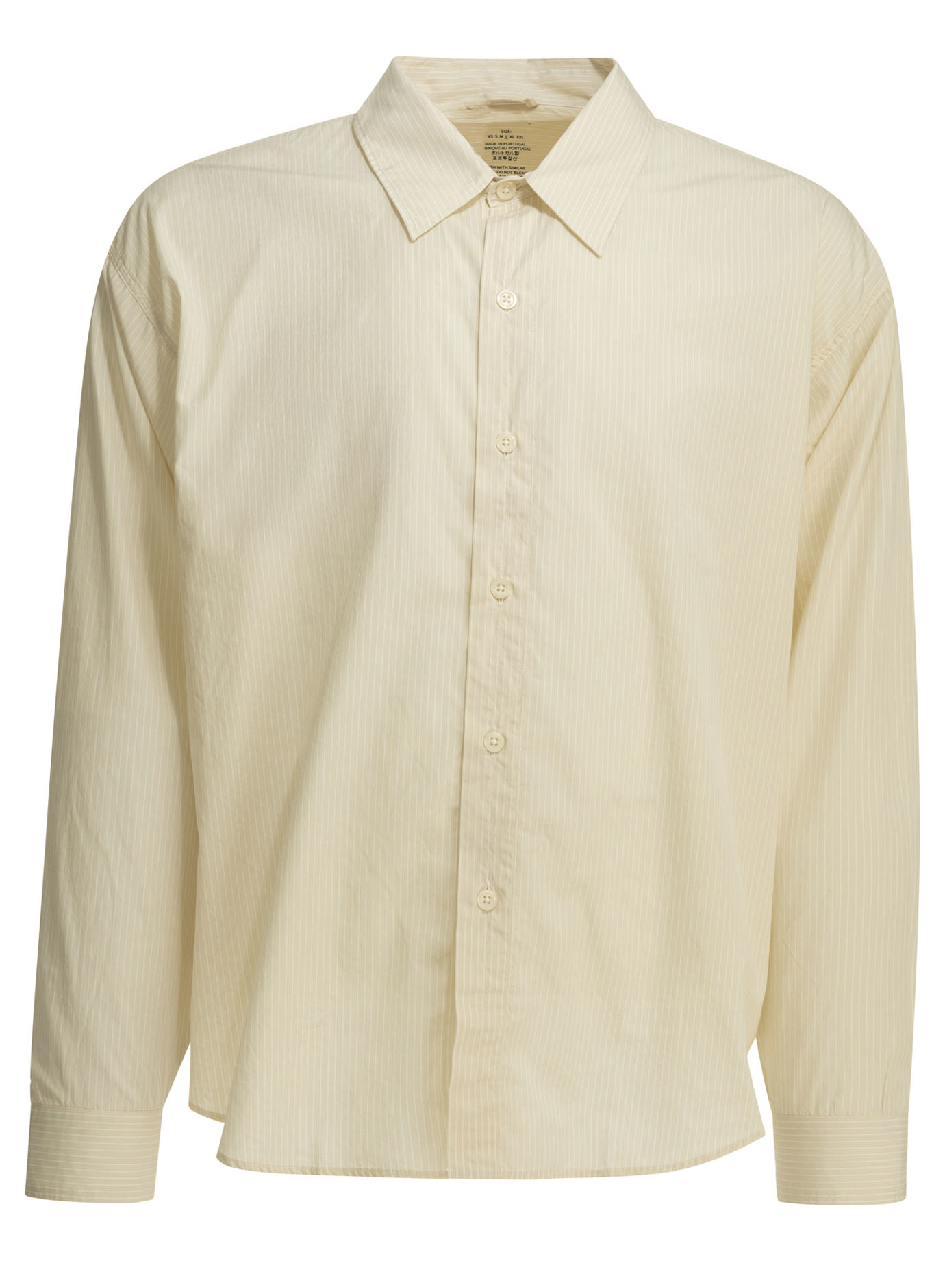[MFPEN] Shirts Long Sleeve SS26 M126-005EXACT SHIRTPALE OFFICE STRIPE